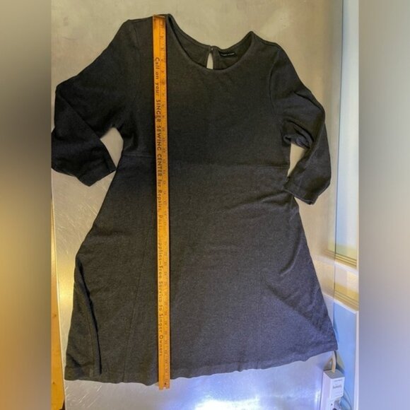 Adrienne Vittadini - gray shift dress - Picture 4 of 9